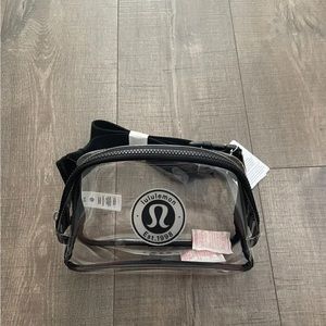 LULULEMON Clear Belt Bag - 1 Lt - AUTHENTIC NEW WITH TAGS